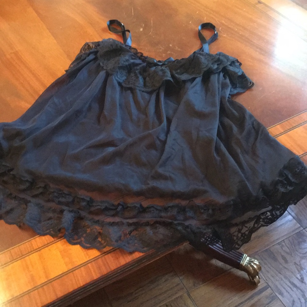 Victoria’s secret black see through nightie